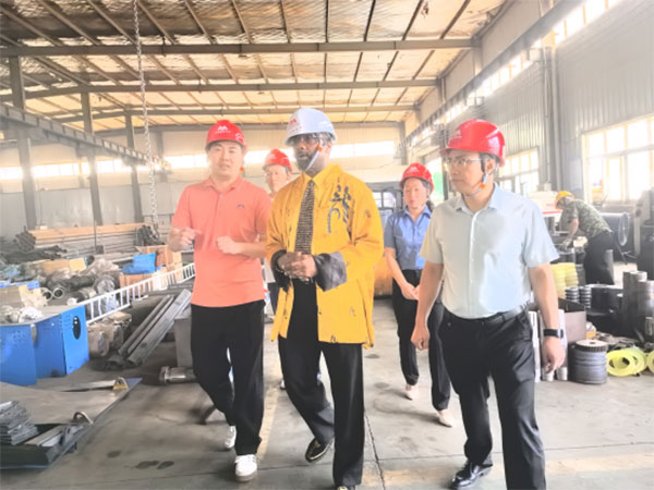 跨國界，筑橋梁丨熱烈歡迎非洲客戶到高飛股份參觀考察